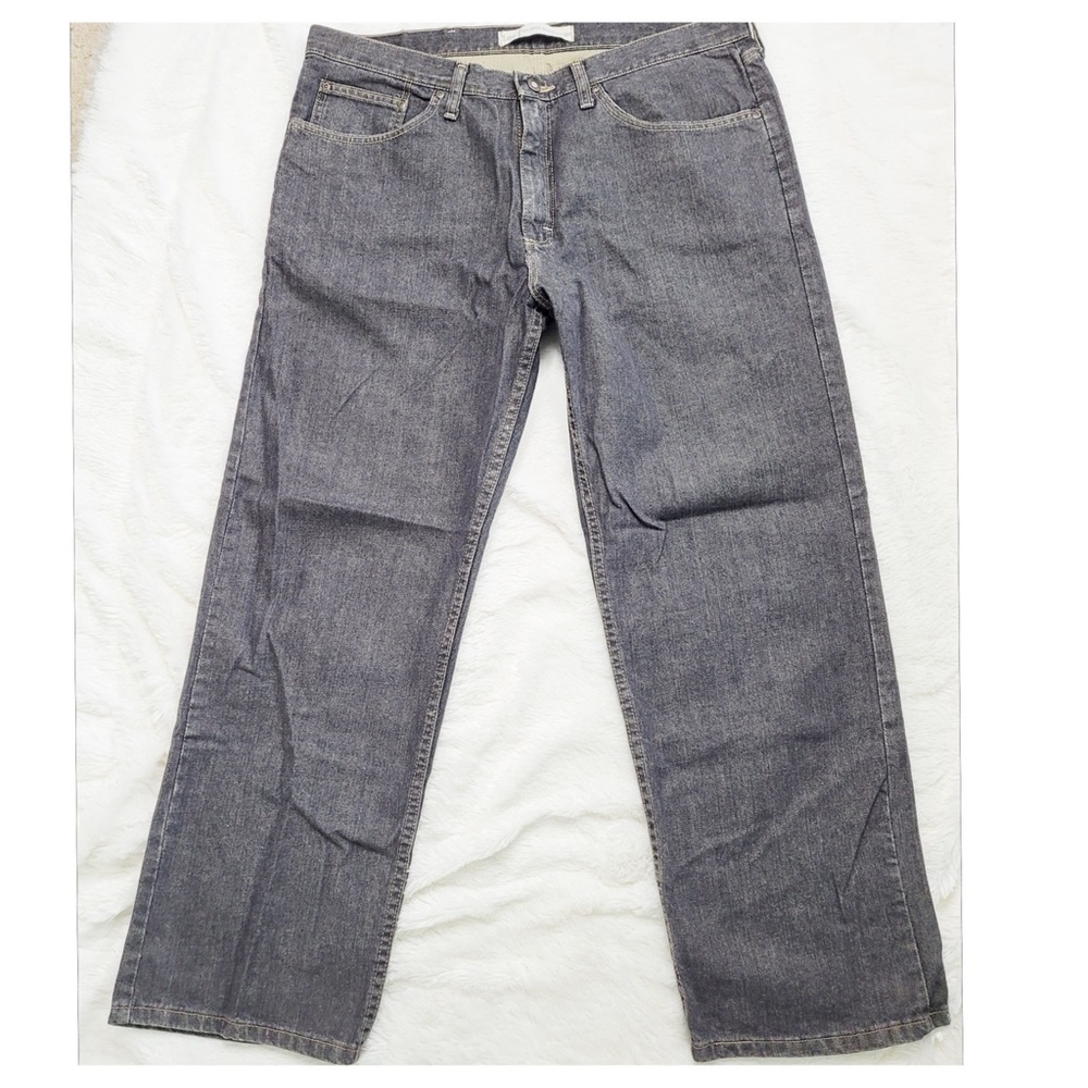 Men’s Lee Baja Relaxed Straight Leg Jeans Black